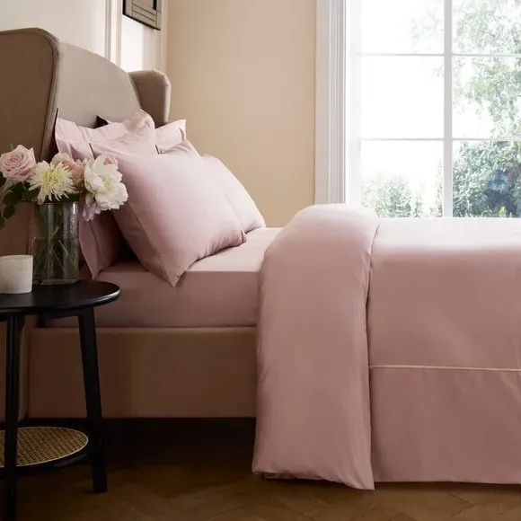 Duvet Cover 1000 Thread Count - Pink, Cotton