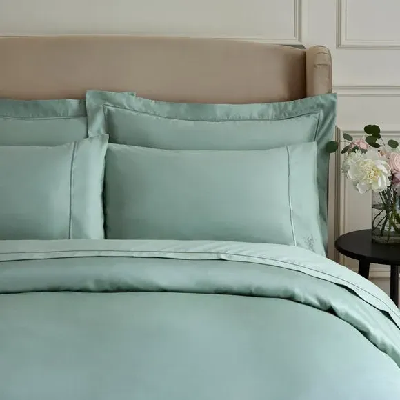 Duvet Cover 1000 Thread Count - Sage, Cotton