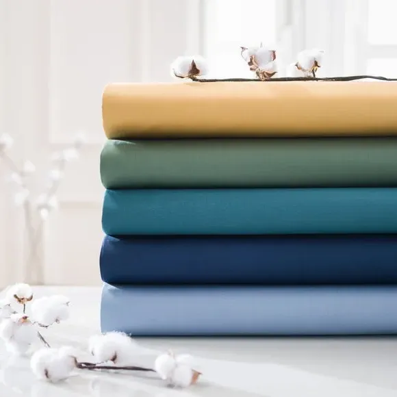Duvet Cover 300 Thread Count - Blue, Cotton
