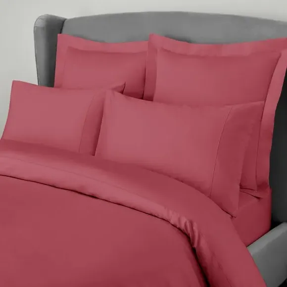 Duvet Cover 300 Thread Count - Rose, Cotton
