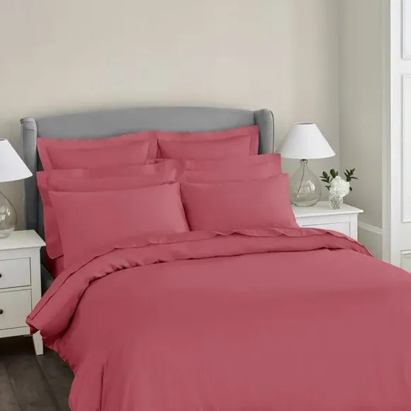 Duvet Cover 300 Thread Count - Rose, Cotton