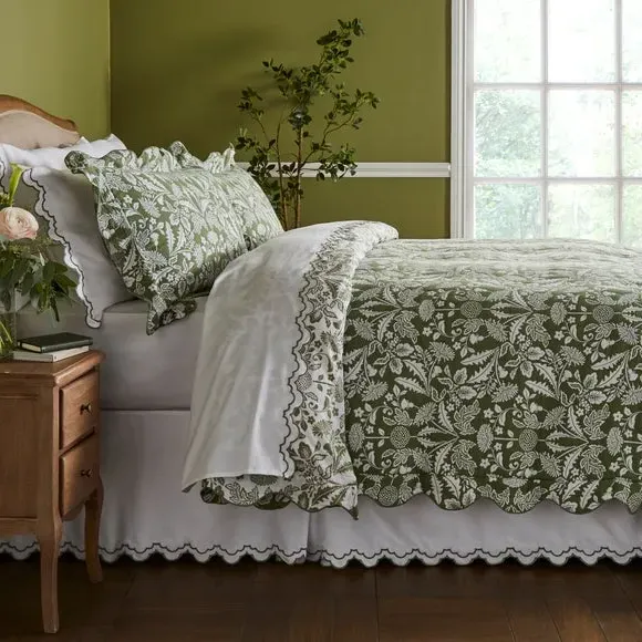 Duvet Cover Set with Pillowcase - Green