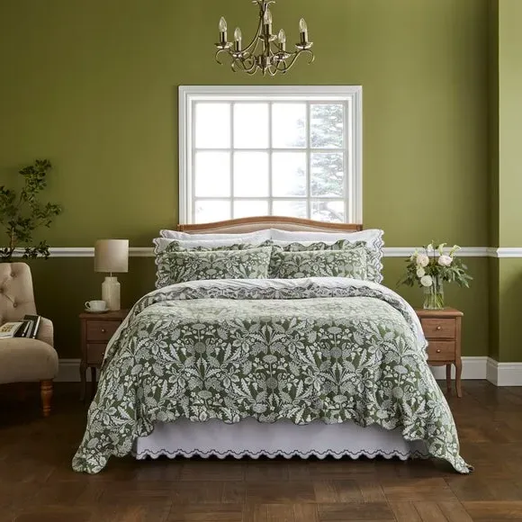 Duvet Cover Set with Pillowcase - Green image