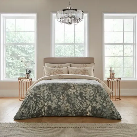 Duvet Cover Set with Pillowcase - Green