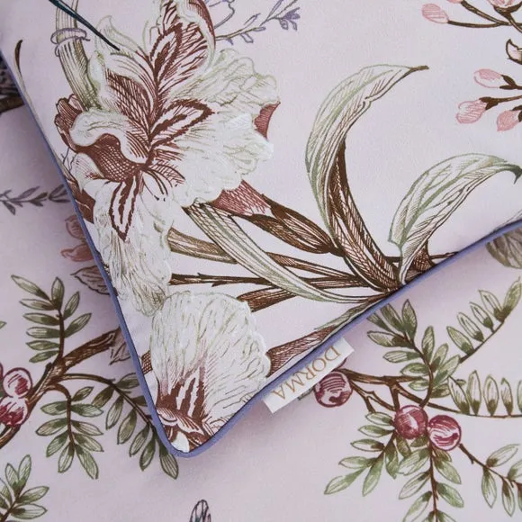 Duvet Cover Set with Pillowcase - Mauve, Cotton