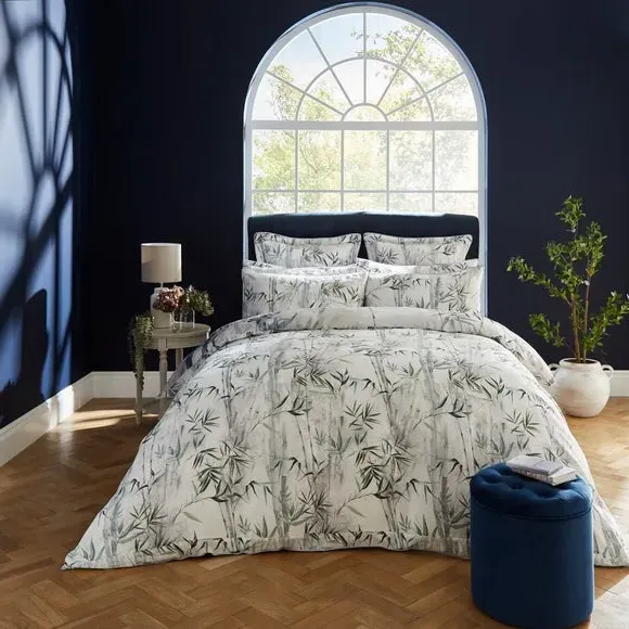 Duvet Cover Set with Pillowcase - Mauve, Cotton