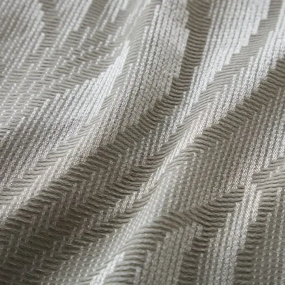 Duvet Cover Set with Pillowcase - Silver, Cotton