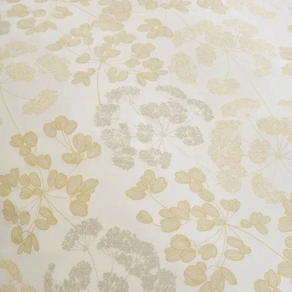 Duvet Cover Set with Pillowcase - Yellow, Cotton