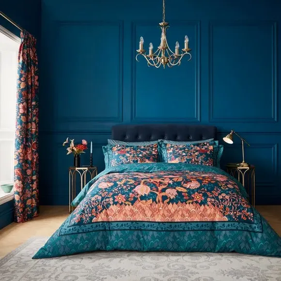 Duvet Cover Set with Pillowcases - Cotton Sateen