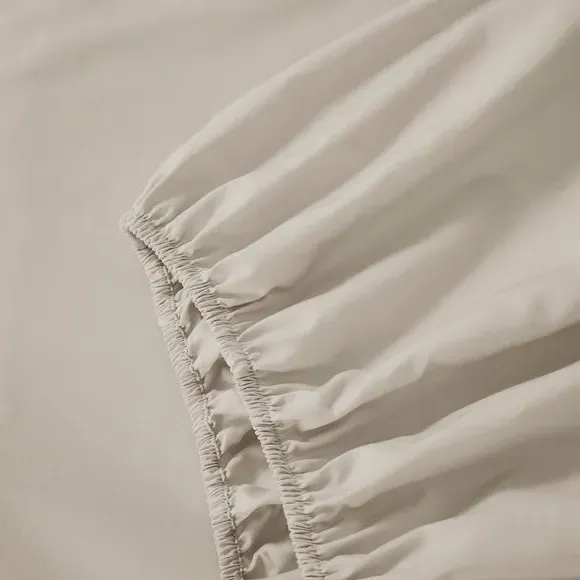 Fitted Sheet 400 Thread Count - Taupe, Cotton