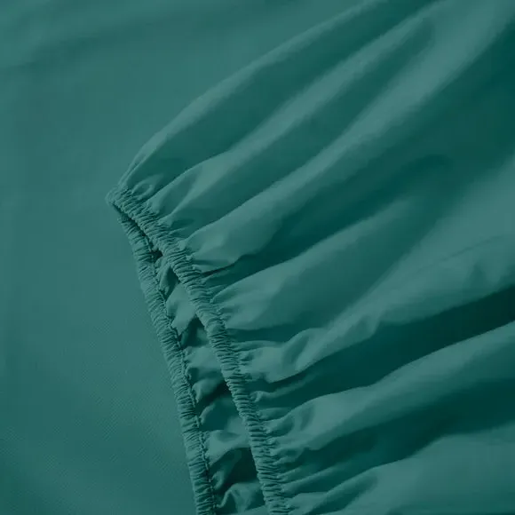 Fitted Sheet 400 Thread Count - Teal, Cotton