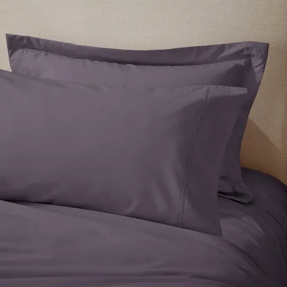 King Size Pillowcase 400 Thread - Mauve, Cotton