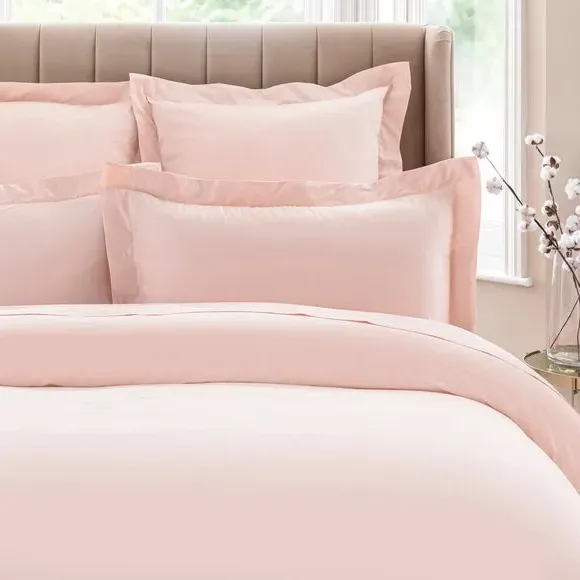 Oxford Pillowcase 300 Thread Count - Blush, Cotton