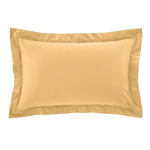 Oxford Pillowcase 500 Thread Count - Honey, Cotton