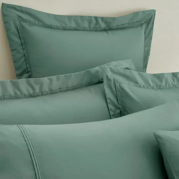 Oxford Pillowcase 500 Thread Count - Mineral, Cotton