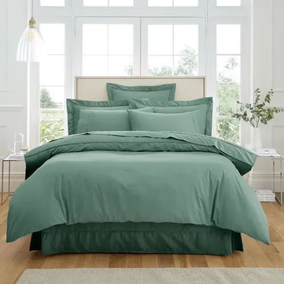Oxford Pillowcase 500 Thread Count - Mineral, Cotton