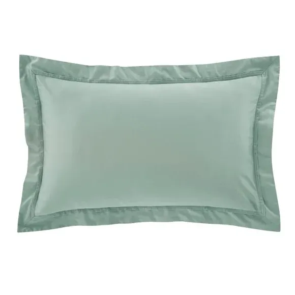 Oxford Pillowcase 500 Thread Count - Mineral, Cotton