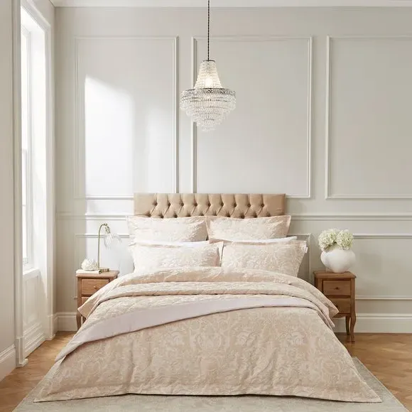 Oxford Pillowcase Pair - Champagne, Polycotton