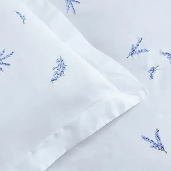Oxford Pillowcase Pair - Lavender, Cotton