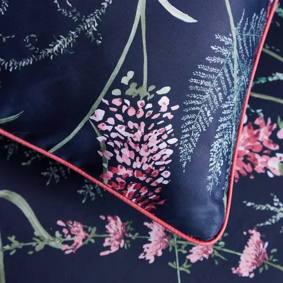 Oxford Pillowcase Pair - Navy, Cotton