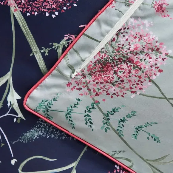 Oxford Pillowcase Pair - Navy, Cotton