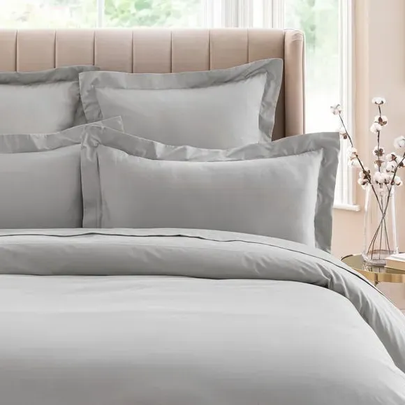 Oxford Pillowcase - Slate, Cotton Sateen image