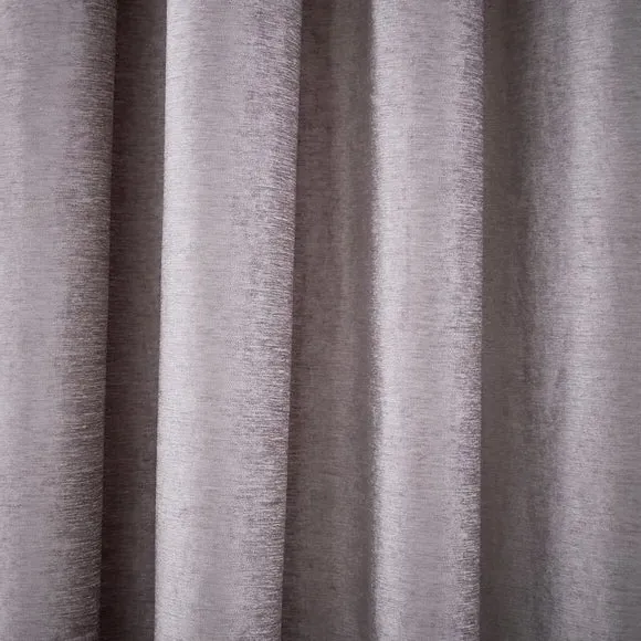 Pencil Pleat Curtains with Lining - Grey