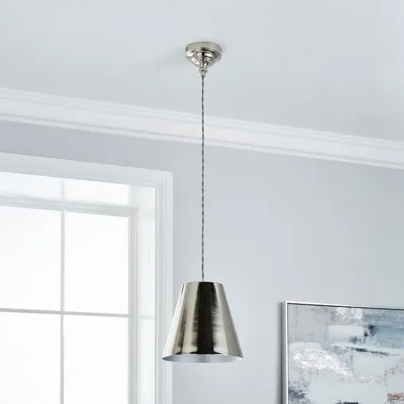 Pendant Light with Adjustable Height - Nickel