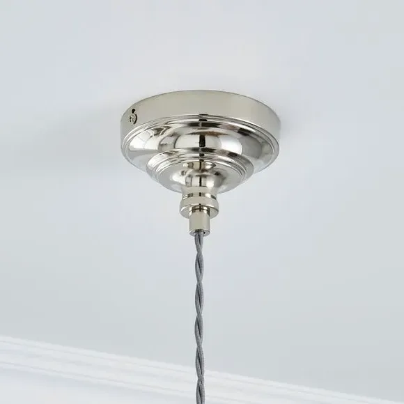 Pendant Light with Adjustable Height - Nickel