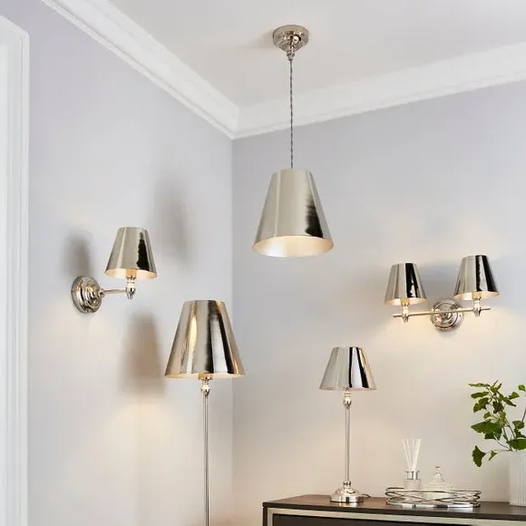 Pendant Light with Adjustable Height - Nickel