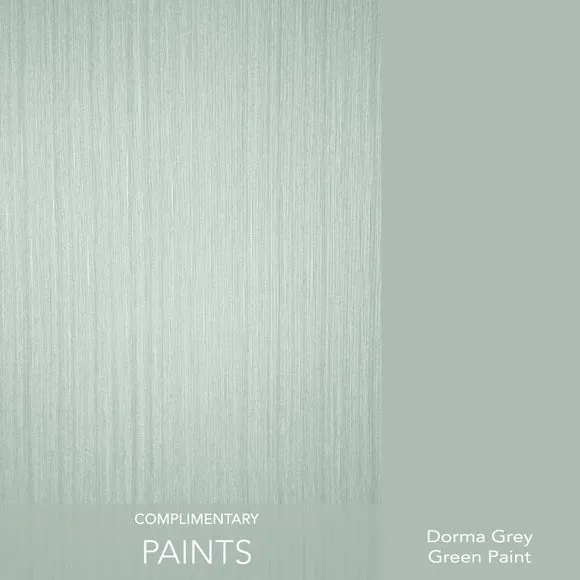Plain Textured Wallpaper - Grey Green