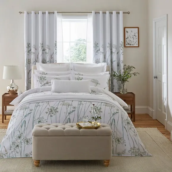 Duvet Cover Set with Pillowcase - Green, Cotton