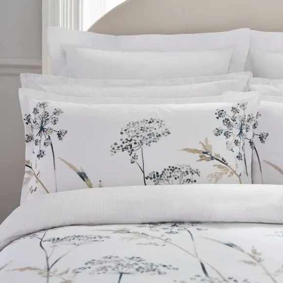 Duvet Cover Set with Pillowcase - Natural, Cotton