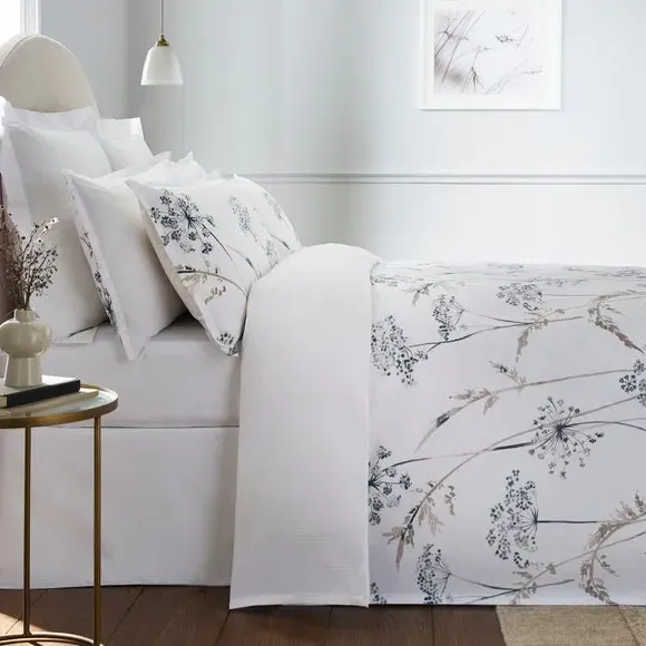 Duvet Cover Set with Pillowcase - Natural, Cotton