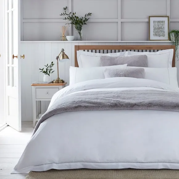 Faux Fur Bedspread with Velvet Reverse - Grey image
