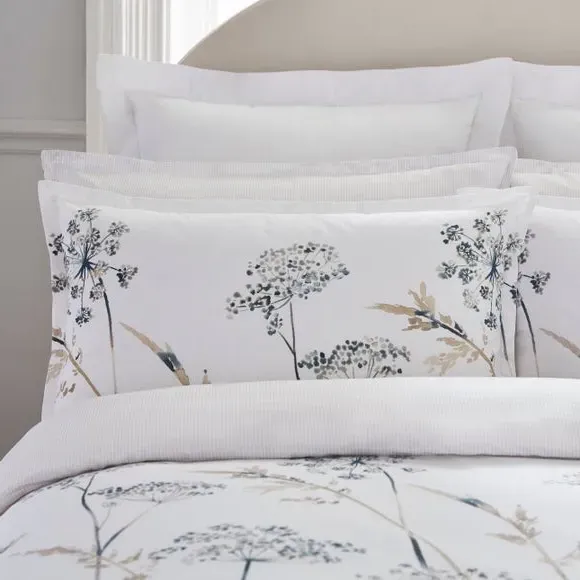Oxford Pillowcase Pair - Natural, Cotton