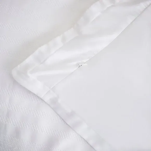 Oxford Pillowcase Pair - White, Cotton