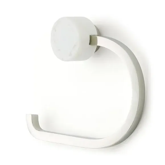 Toilet Roll Holder - Chrome, Marble