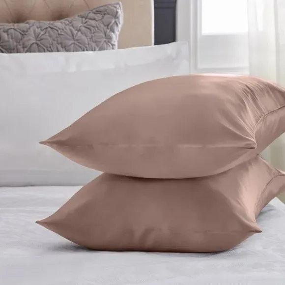 Silk Pillowcase - Rose, 100% Silk image