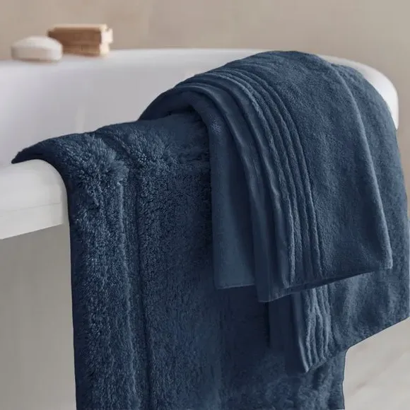 Soft Bath Mat - Deep Sea Blue, Cotton Blend