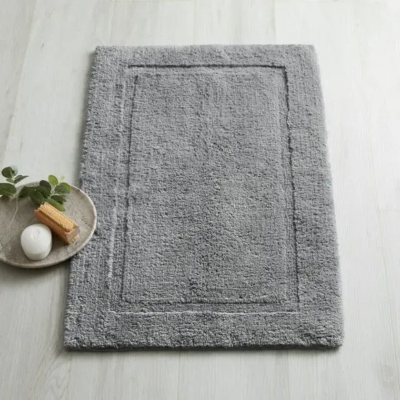 Soft Bath Mat - Dove, Cotton Blend