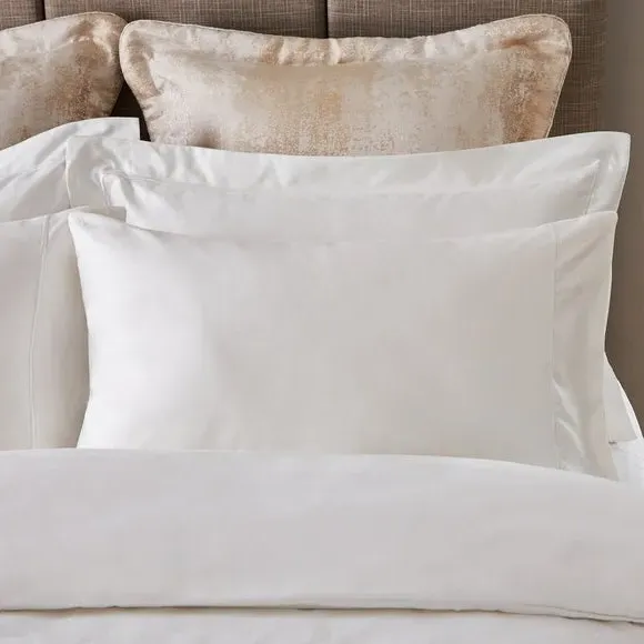 Standard Pillowcase 1000 Thread Count - White Cotton image