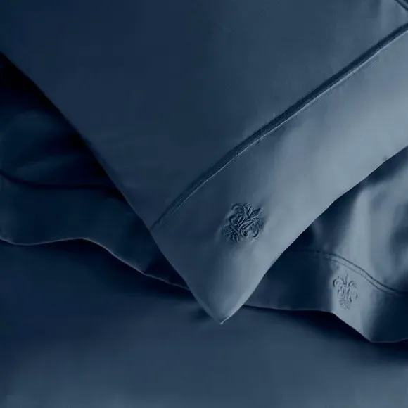 Standard Pillowcase 1000 Thread - Petrol, Cotton