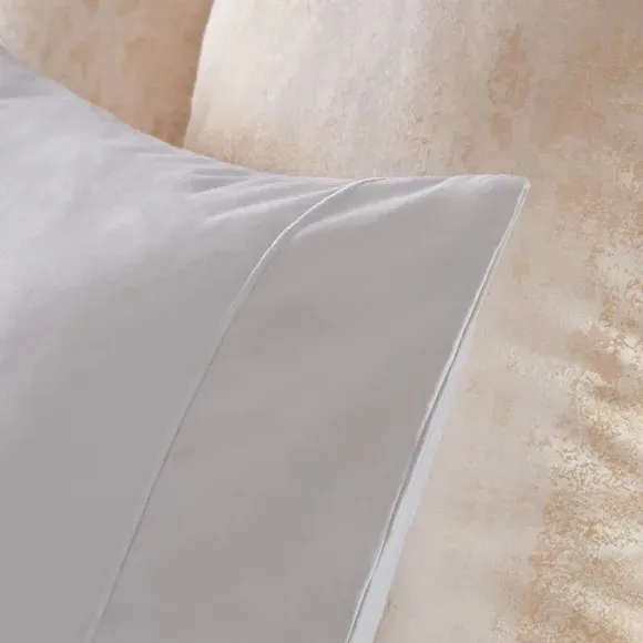 Standard Pillowcase 1000 Thread - Silver, Cotton