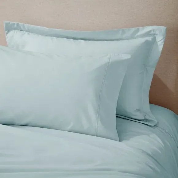 Standard Pillowcase 400 Thread Count - Blue, Cotton