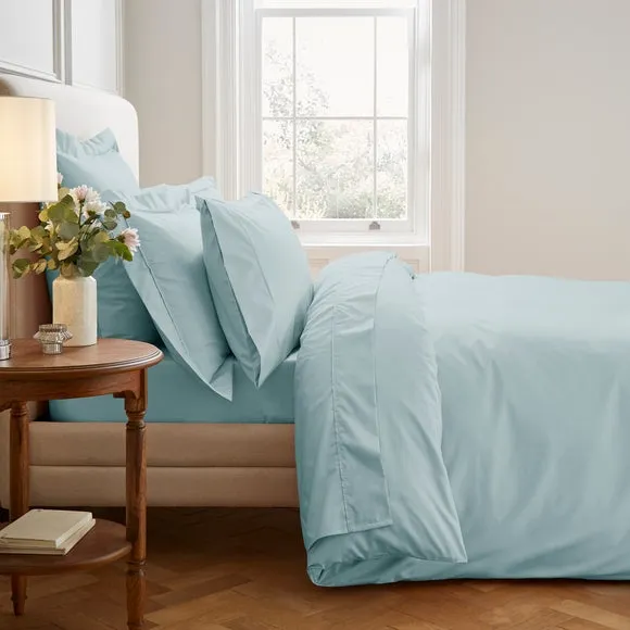 Standard Pillowcase 400 Thread Count - Blue, Cotton