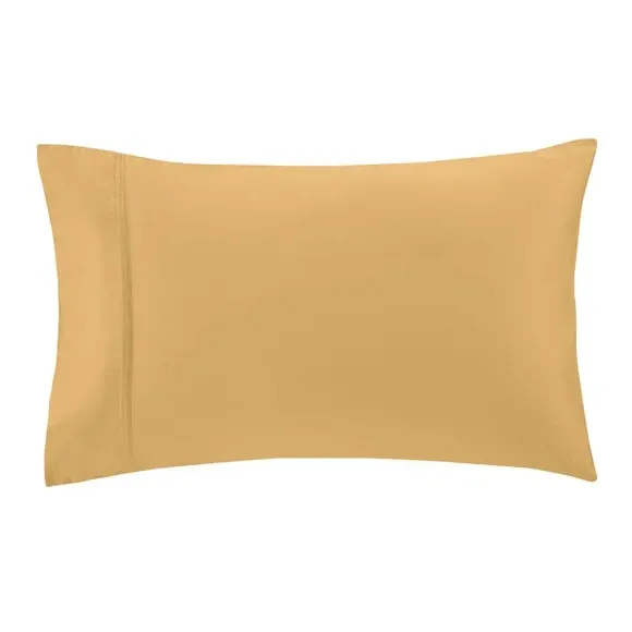 Standard Pillowcase 500 Thread Count - Honey, Cotton