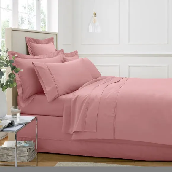 Standard Pillowcase 500 Thread Count - Rose, Cotton