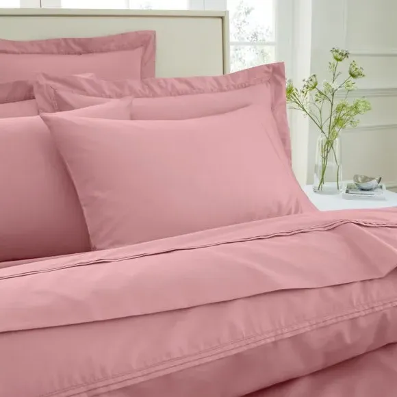 Standard Pillowcase 500 Thread Count - Rose, Cotton