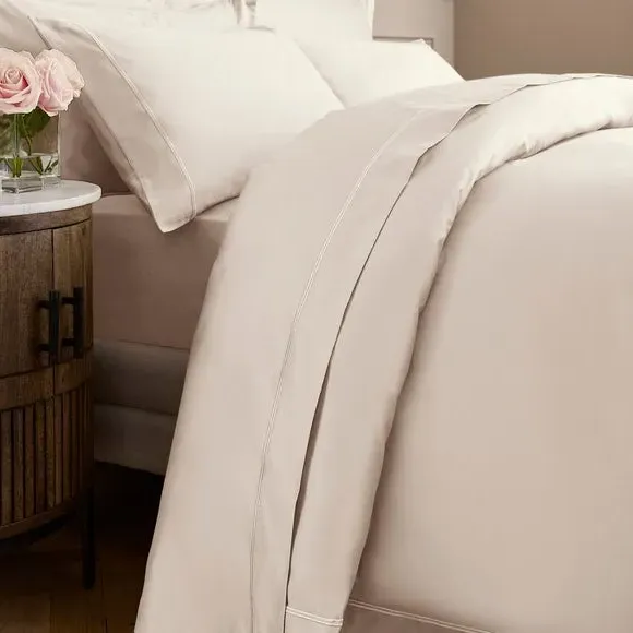 Standard Pillowcase 800 Thread Count - Ivory, Cotton
